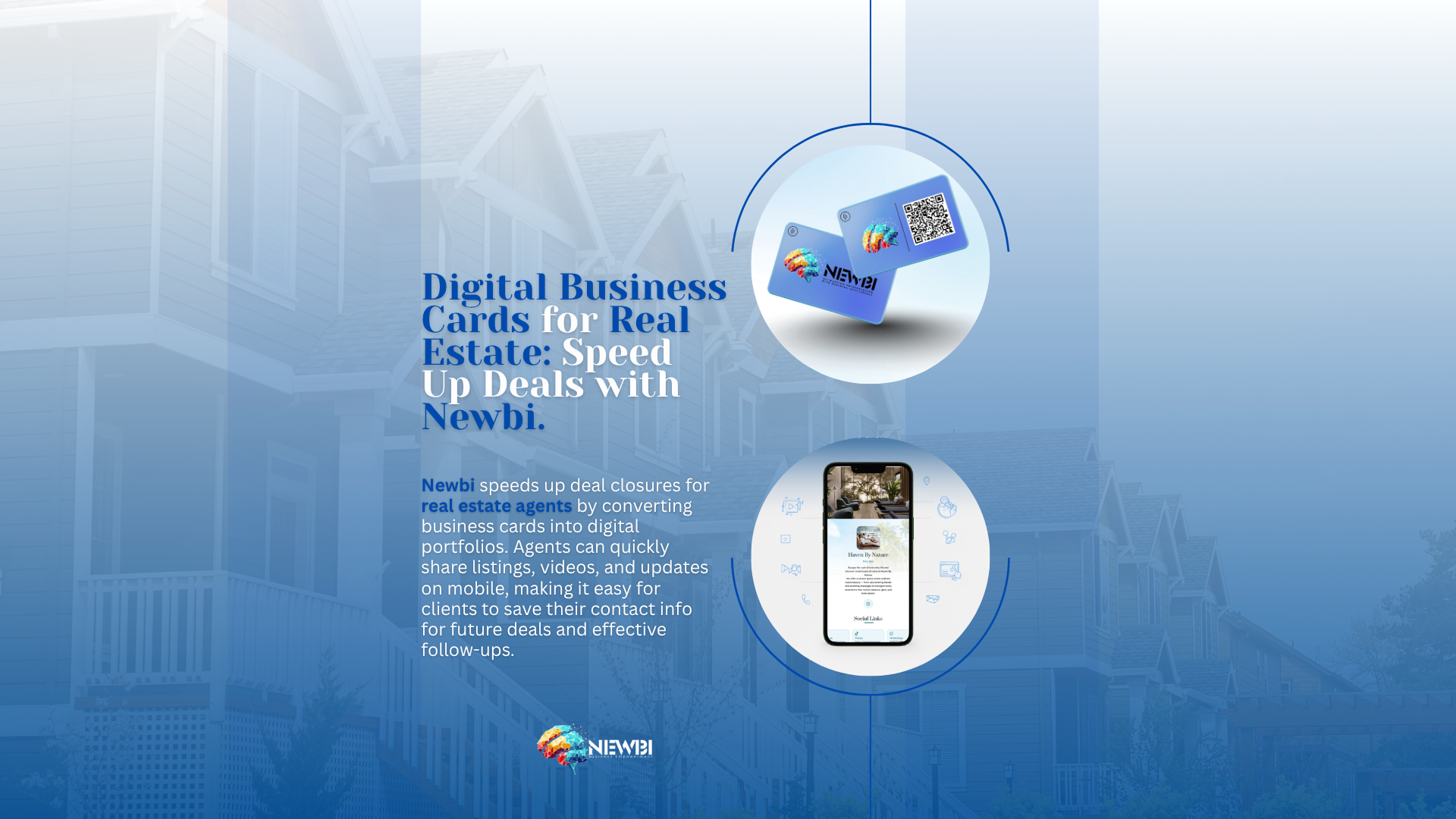 Digital Business Cards for Real Estate: Closing Deals Faster with newbi